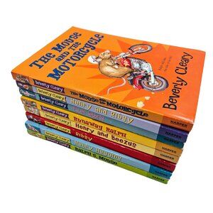 Beverly Cleary Book Lot 8 Books Paperback Ralph Henry Ribsy Mouse Read
